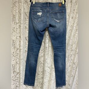 BKE Denim Stella Skinny Distressed Jeans